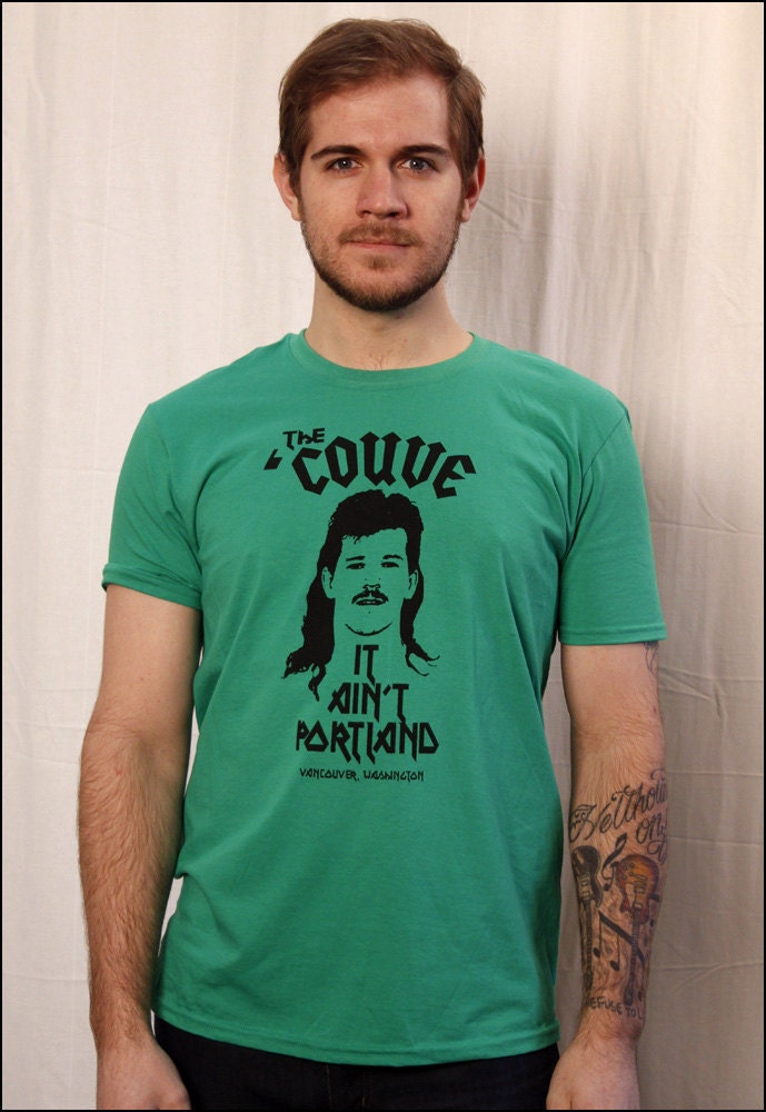 The Couve, It Ain't Portland Mens Green Tshirt