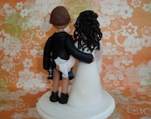 Custom Scottish Wedding Cake Topper