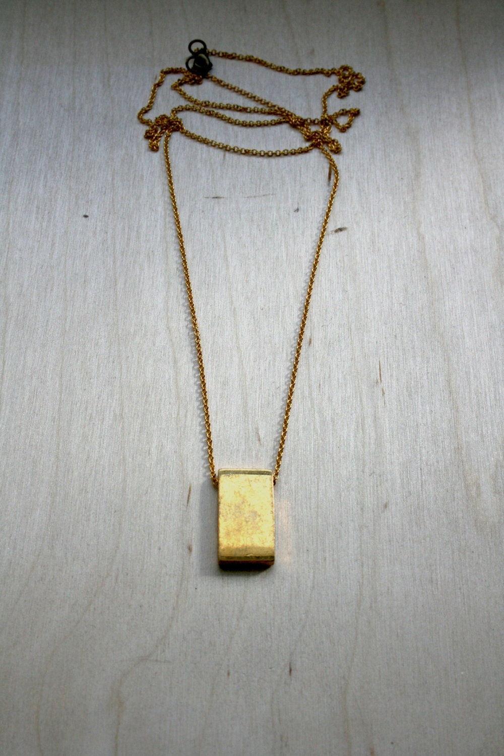 RESERVED listing for Abby : Pre Order Gold Tab Necklace