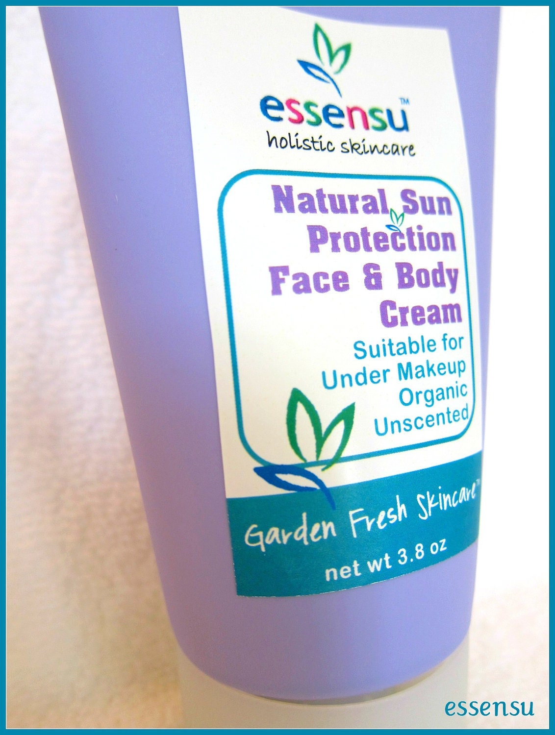 Organic Natural Zinc Oxide Sun Protection Cream - 3.8 oz Vegan Safe for Even Babies - Skincare