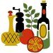 Food and Wine art prints set of four