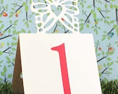 Wedding Table Numbers Butterfly 1 to 25