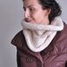 Northern Exposure - handknit super chunky UNISEX neckwarmer / cowl - made to order in 18 colors