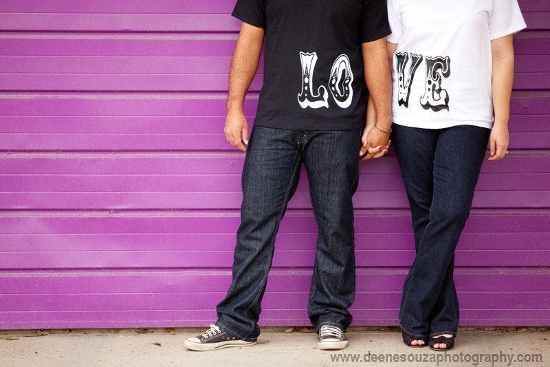 His and Her L.O.V.E. Tshirts