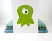 5 x 7 Octopus Print, Wall Art Print, Childrens Art, Kids Print, Nursery PIctures, Home Decor, Ocean Creature, Poster