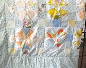 Sale Quilt - Traditional Quilt - - Eclectic Quilt - Patchwork Quilt -  Original One of a Kind Hand Sewn