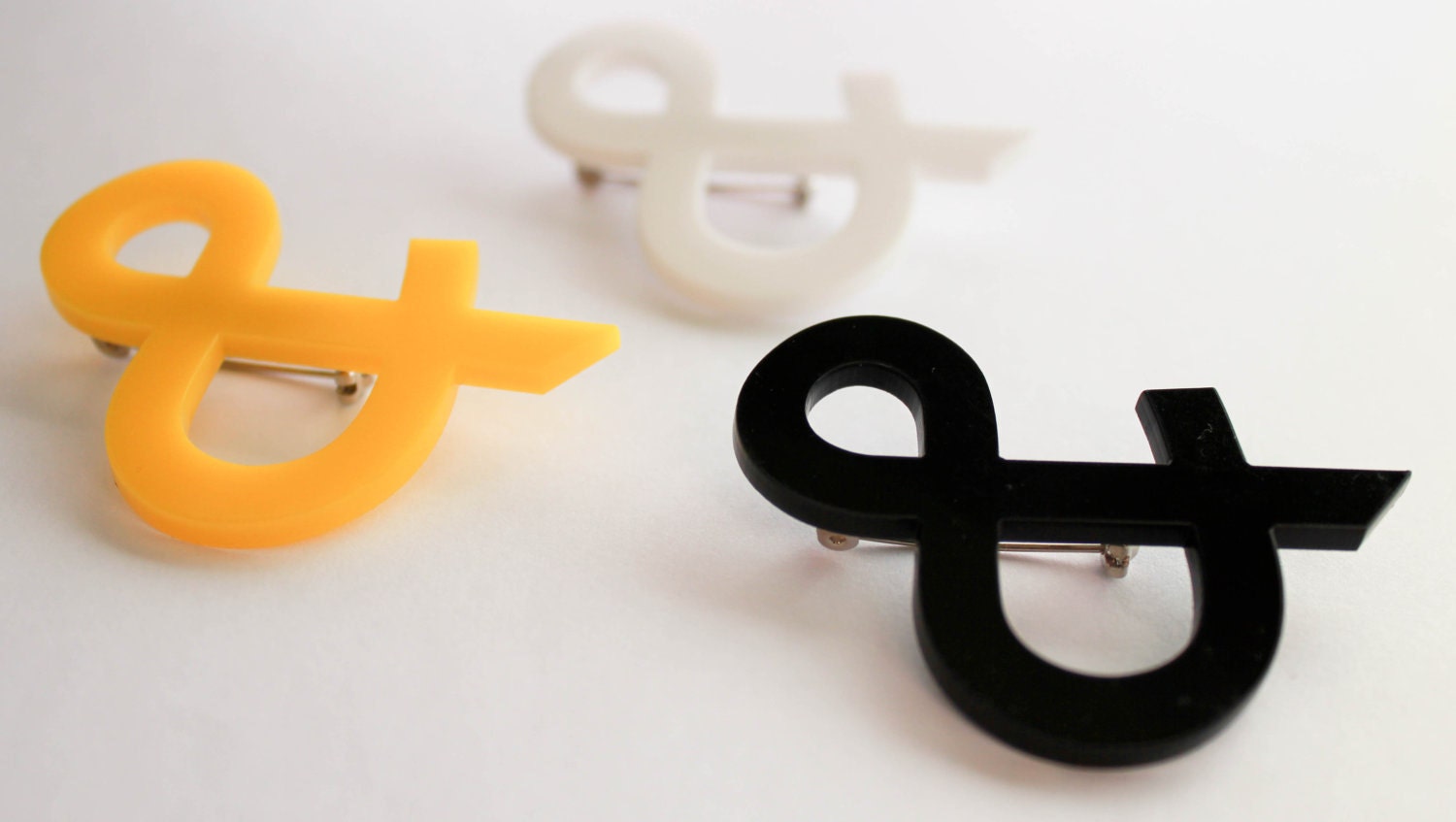 Ampersand Brooch - Futura