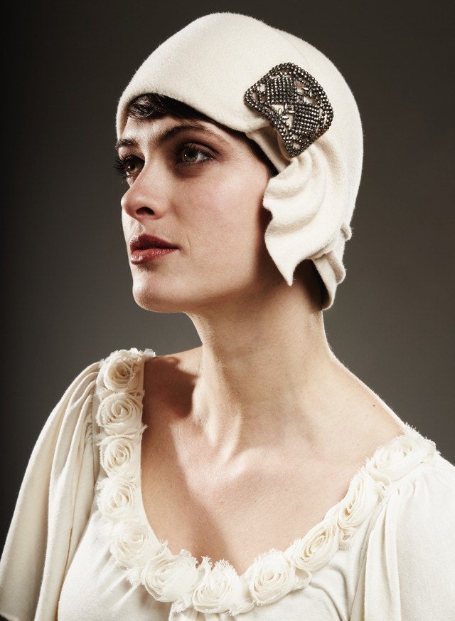 Winter White Cloche- made to order