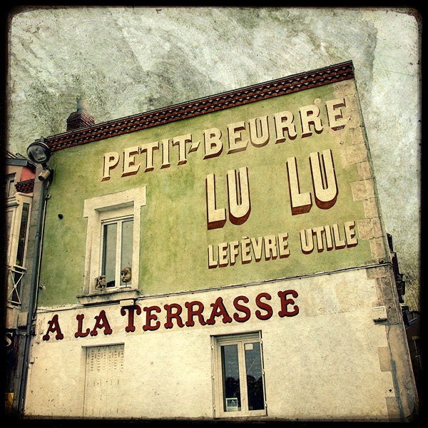 Petit Beurre LU  - 8x8 Fine Art Print - Etsy Wall Art - TFTeam - Architecture Nantes