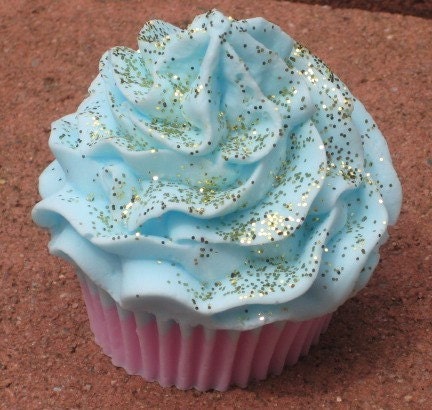 AJs Cupcake Factory Soap -  The Colossal Buttercream Cupcake Soap