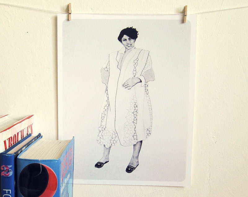 Chaima - 8 x 10 Fine Art Giclee Print