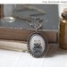 Victorian necklace - Ghost Siamese twins girls (N057)