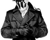 Moving Inkblot Rorschach Mask from Watchmen