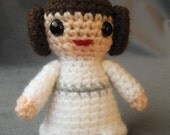 PDF of Princess Leia - Star Wars Mini Amigurumi Pattern