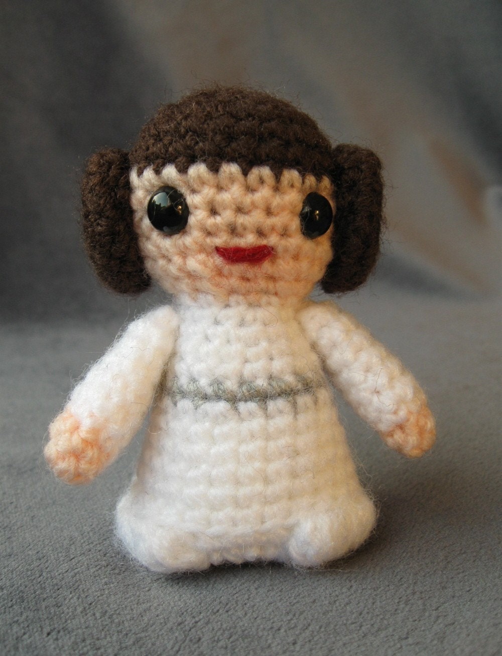 PDF of Princess Leia - Star Wars Mini Amigurumi Pattern