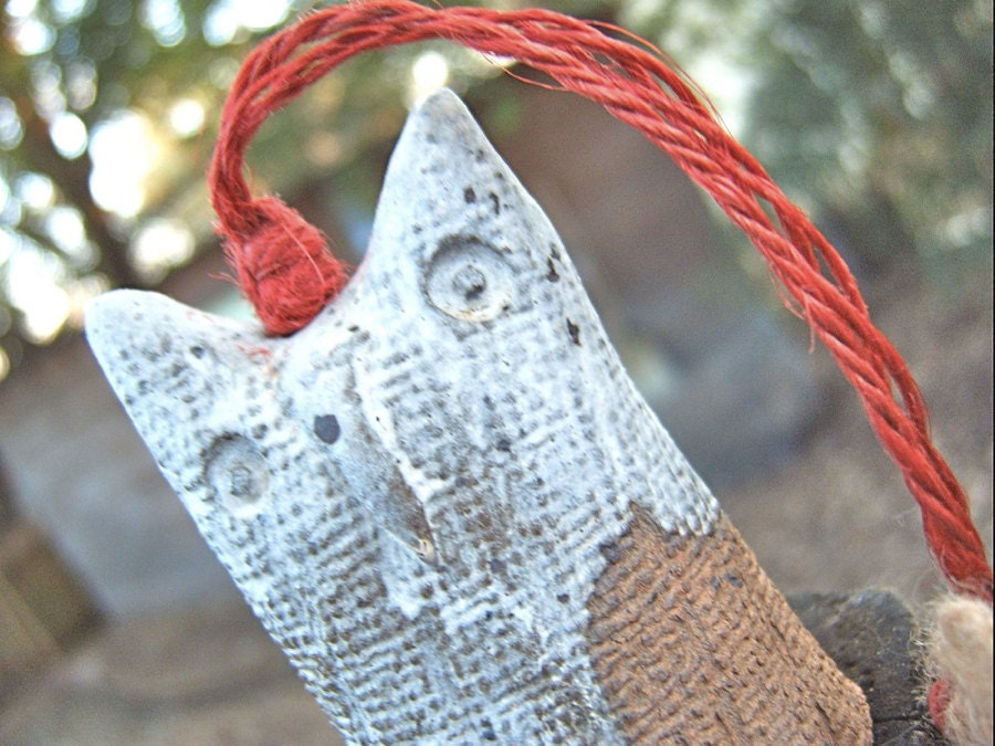 OWeN the OWL . SWeeT ViNTaGe CLaY  BeLL