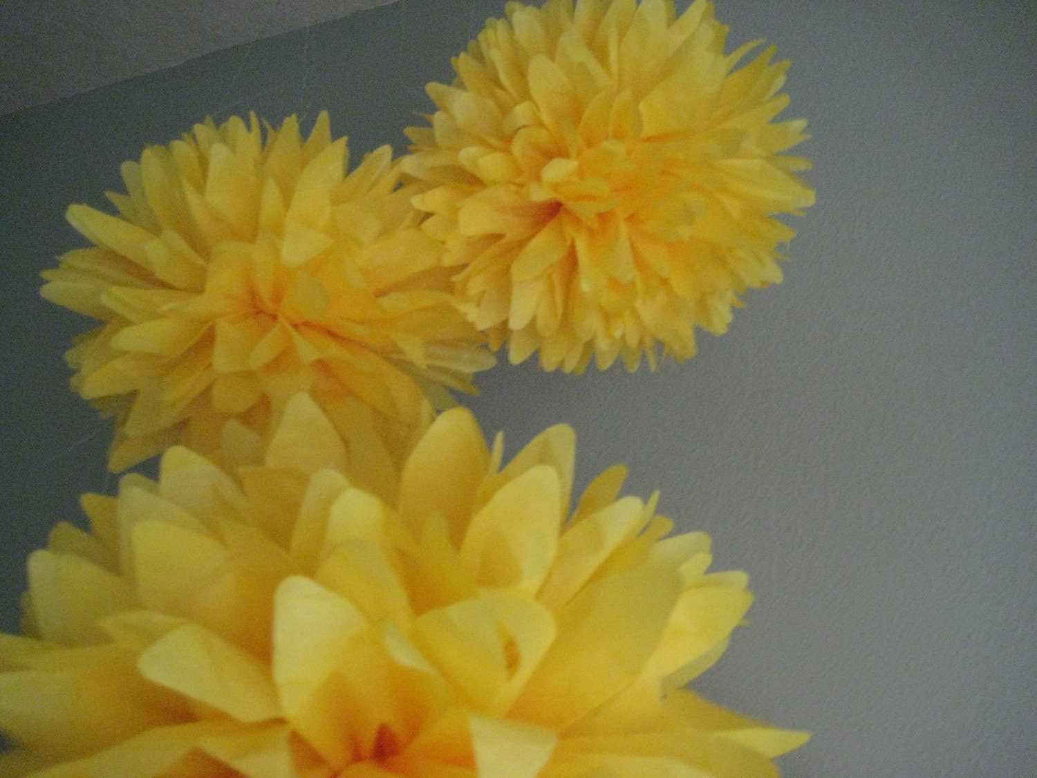 SALE - 3 Tissue Paper Pom Pom Kit - Pick Your Colors - Portland Original Il_170x135