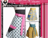 Ava half Apron Pattern in a PDF format