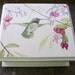 Painted Farmhouse Furniture Wooden Storage Box Cottage Shabby Chic Keepsake