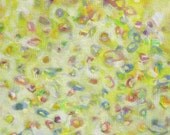 Abstract original art acrylic painting 10x12 canvas board - Layers of Luminosity