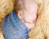 Newborn Baby Mohair Wrap - pick your color