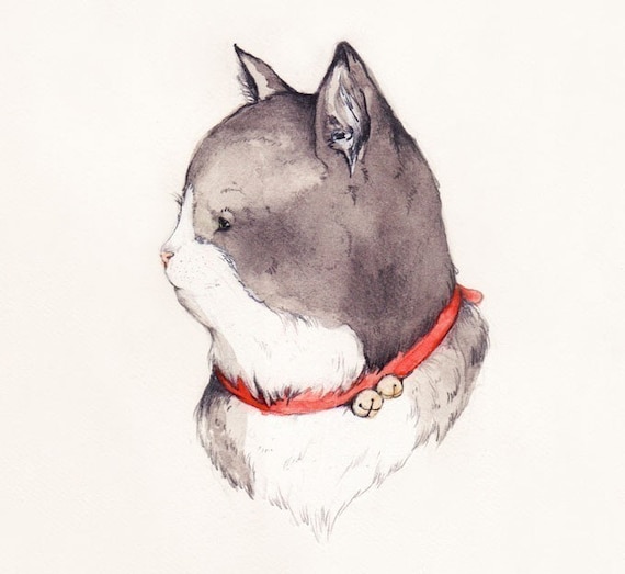 I will draw/paint a portrait of your pet for you.