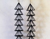 Pyramid Earrings- Light weight modern dangles