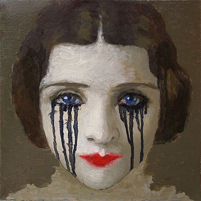 IPALBUS, Crying Woman, Femme qui Pleure, Female Art Print From Original Painting