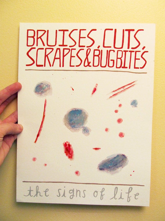 Summer Bruises and Bites - Original -