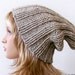 Slouchy Beanie Hat - Knit Hat - Winter Hat - Mens Hat - Womens Hat - Oversized Hat - Graduation Gift