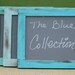 Set of 4 4x6 Chalkboard Frames Rustic Decor (item P10219)