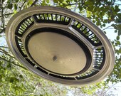 1979 - 1983 Ford Fairmont Hubcap Birdfeeder - Recycled Bird Feeder