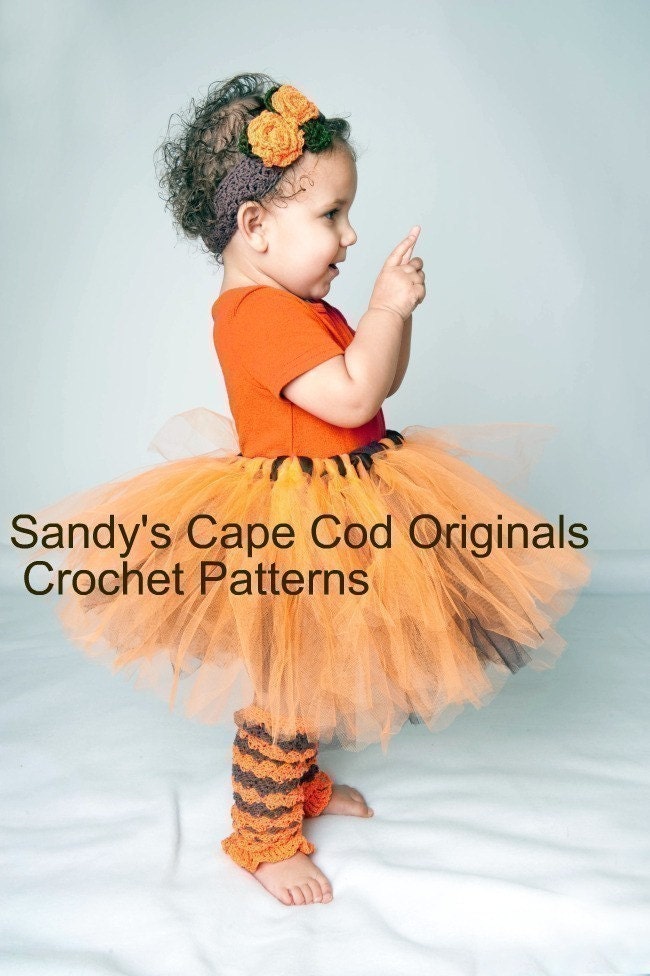 Cotton Legwarmers and Headband Crochet Pattern PDF 220