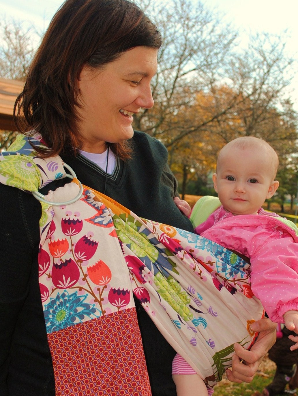 Hugs and Kisses- Adjustable Baby Sling
