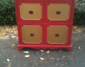 Antique 1940s 'Pink Daiquiri' Pink and Gold Radio