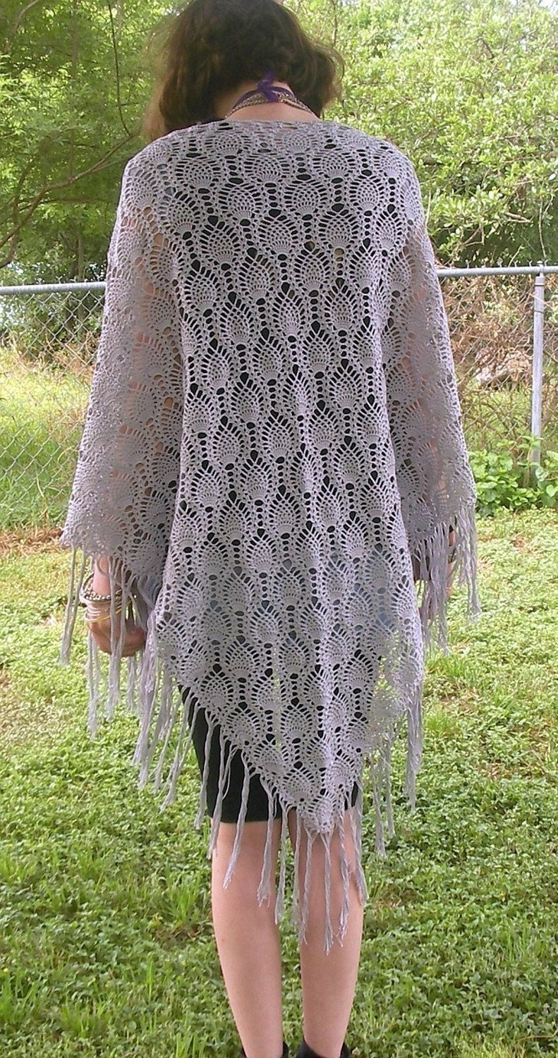 Nested Pineapple Shawl - PDF Pattern