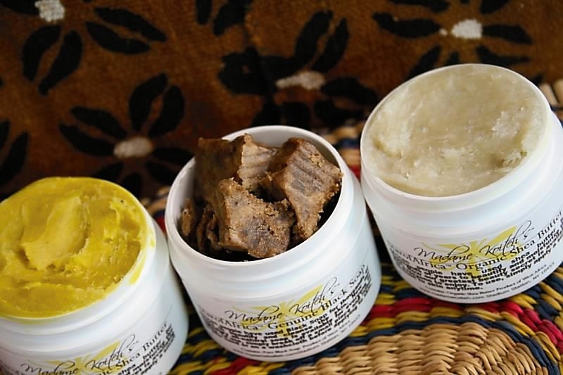 SAMPLES African Black Soap Shea Butter 3 Pc Sample and Travel Set