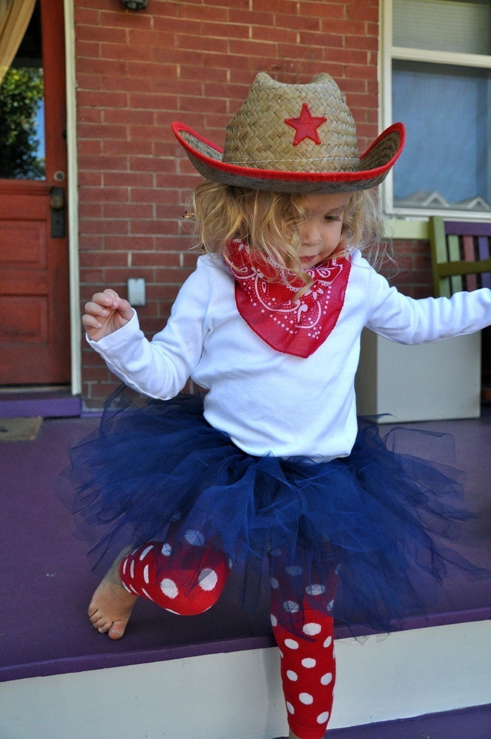 Cowgirl  (hat and bandana)