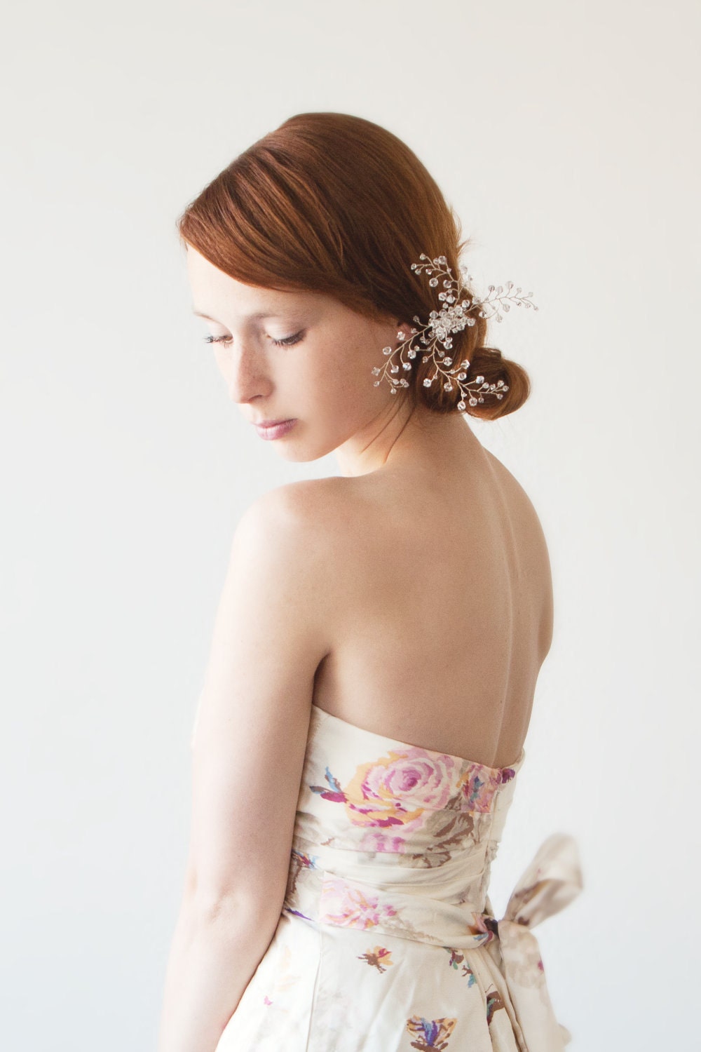 Pure - Swarovski Crystal Bridal Hair piece