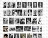 1920's Women Digital Download Collage Sheet