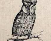 Owl with Crown Digital Download Iron on Transfer