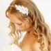 Grecian headband bridal headband - Greek Goddess silvery heaband -  ready to ship