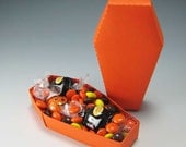 Halloween Coffin / Cuttable Party Favor Box - SVG / DXF / PDF