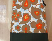 Morning glory apron