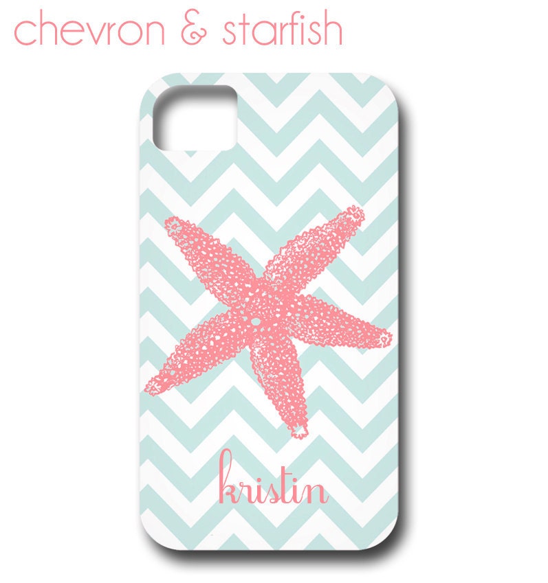 Starfish Chevron iPhone Cover