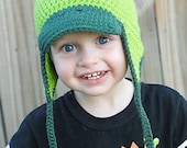 Little Dino Crochet Hat Pattern (Permission to sell all finished products)