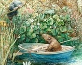 Mole and Ratty (print)