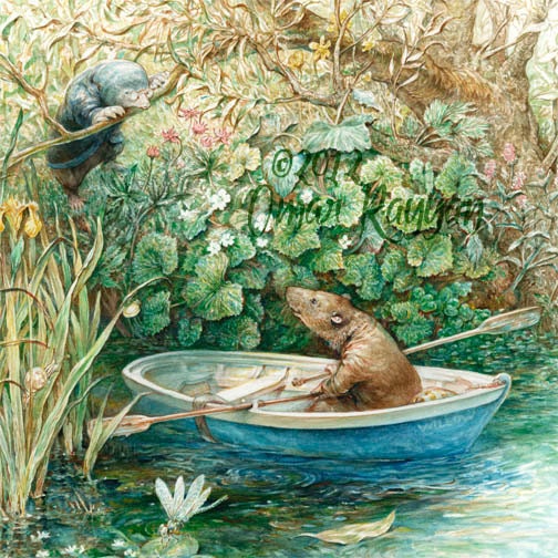 Mole and Ratty (print)