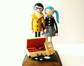 Custom Tunes for Two Wedding Cake Topper