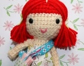 Ruby red hair doll